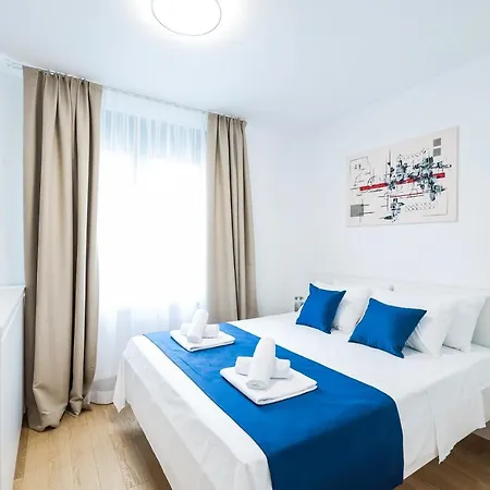 Premium Ventus Rosa - Bora Penthouse Lägenhet Zadar